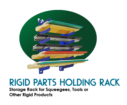 Rigid Parts Wall Mount Holding Rack