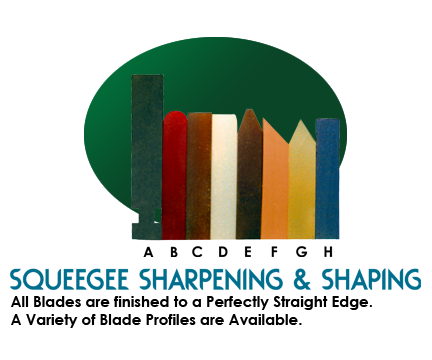 Squeegee Beveling & Shaping Services