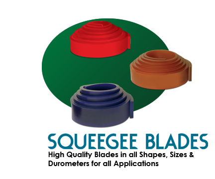 Screen Printing Squeegees - Polyurethane Squeegee Blades